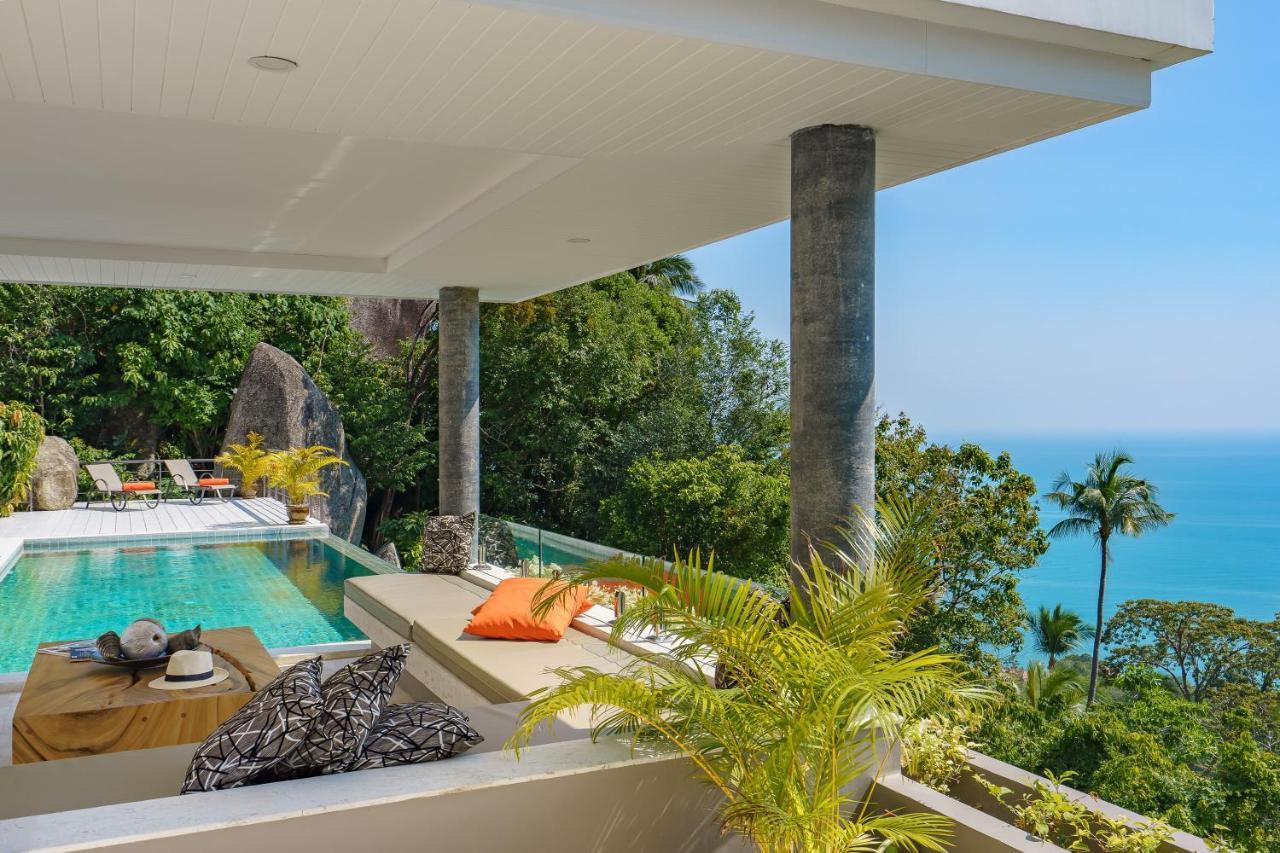 Luxury Seaview Villa -Double Infinity Pools-20 Persons Chaweng  Bagian luar foto