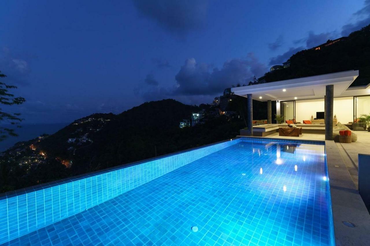Luxury Seaview Villa -Double Infinity Pools-20 Persons Chaweng  Bagian luar foto