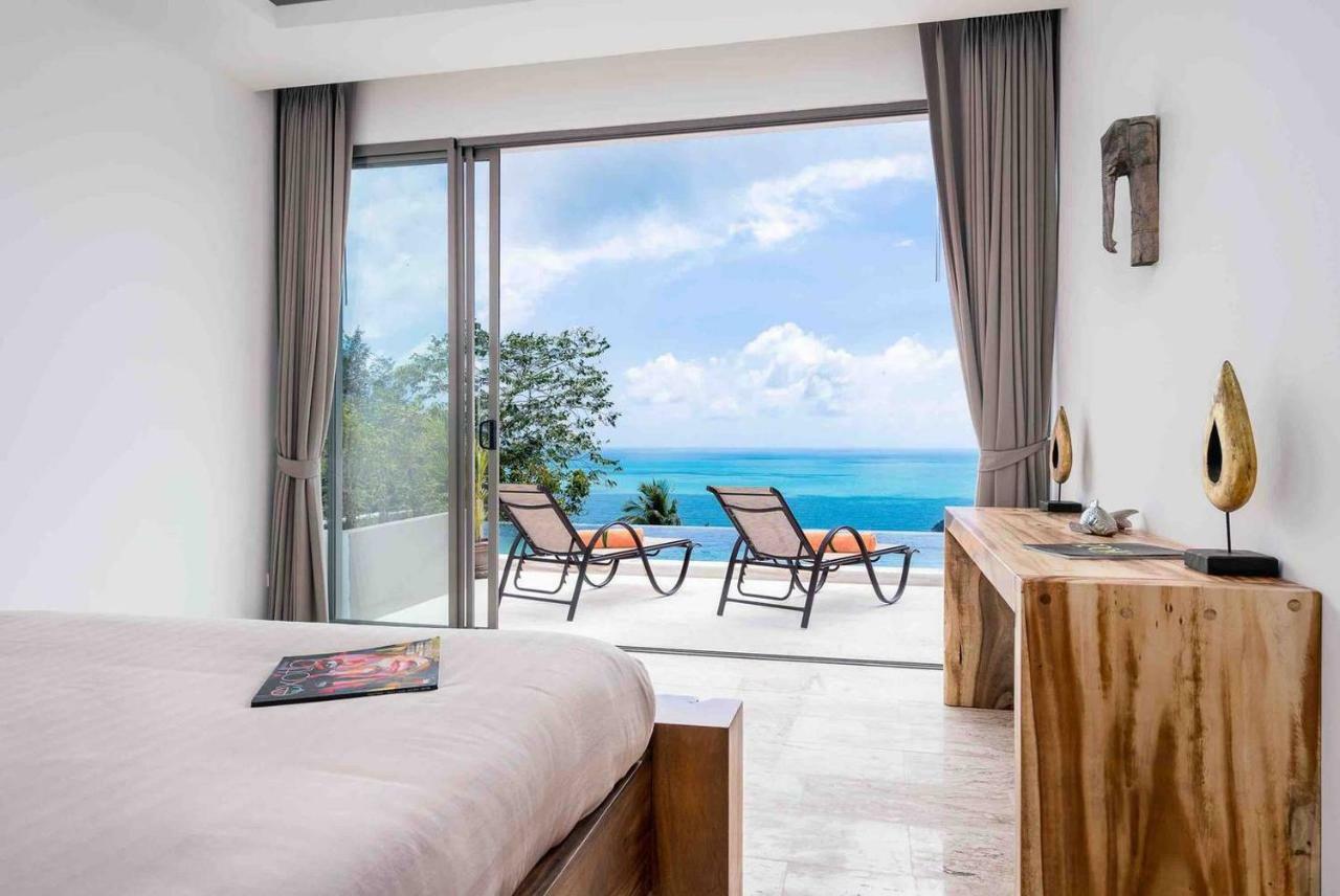 Luxury Seaview Villa -Double Infinity Pools-20 Persons Chaweng  Bagian luar foto