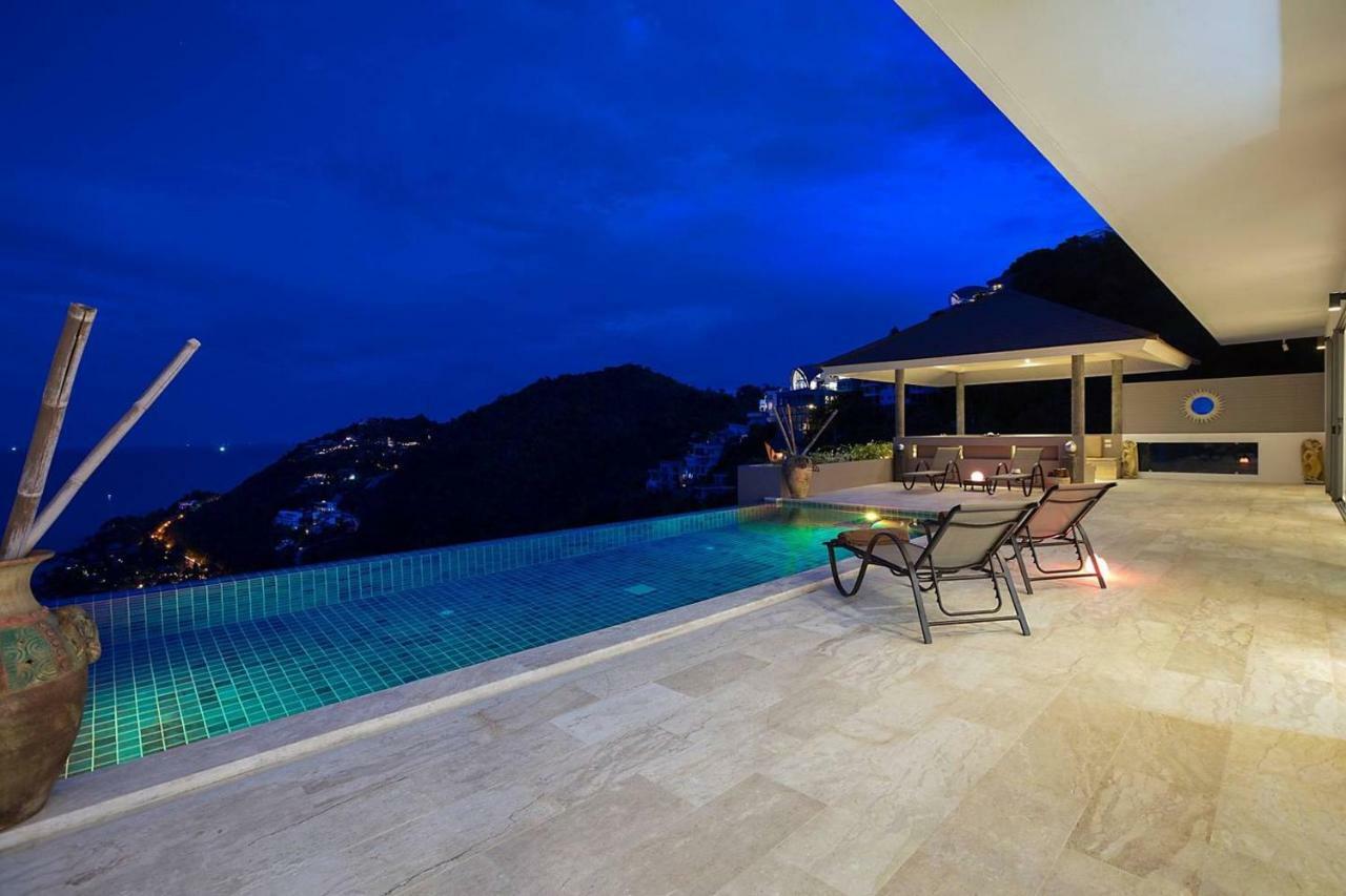 Luxury Seaview Villa -Double Infinity Pools-20 Persons Chaweng  Bagian luar foto
