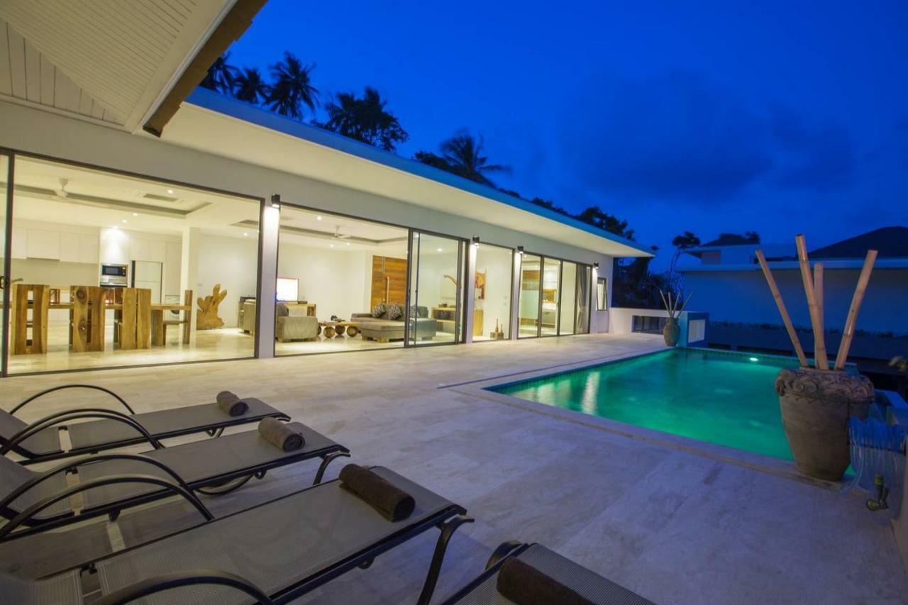 Luxury Seaview Villa -Double Infinity Pools-20 Persons Chaweng  Bagian luar foto