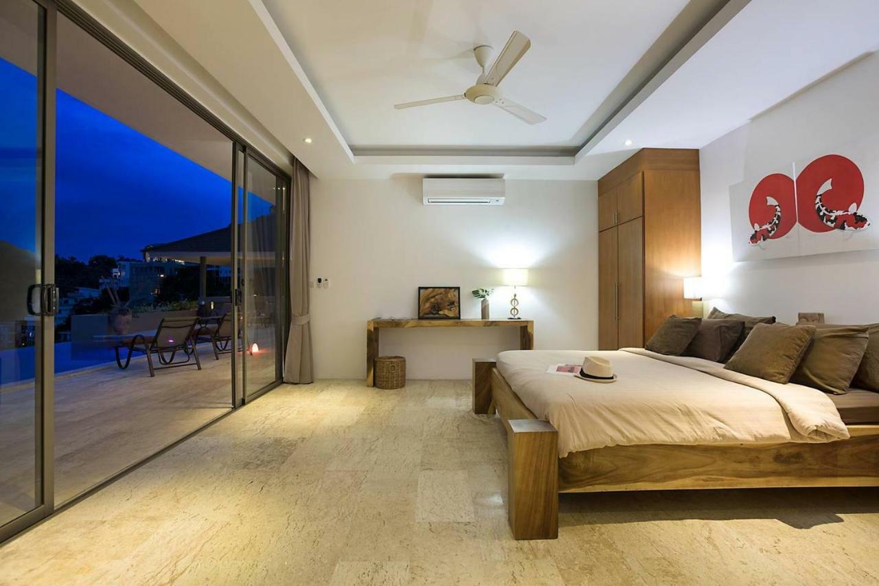 Luxury Seaview Villa -Double Infinity Pools-20 Persons Chaweng  Bagian luar foto