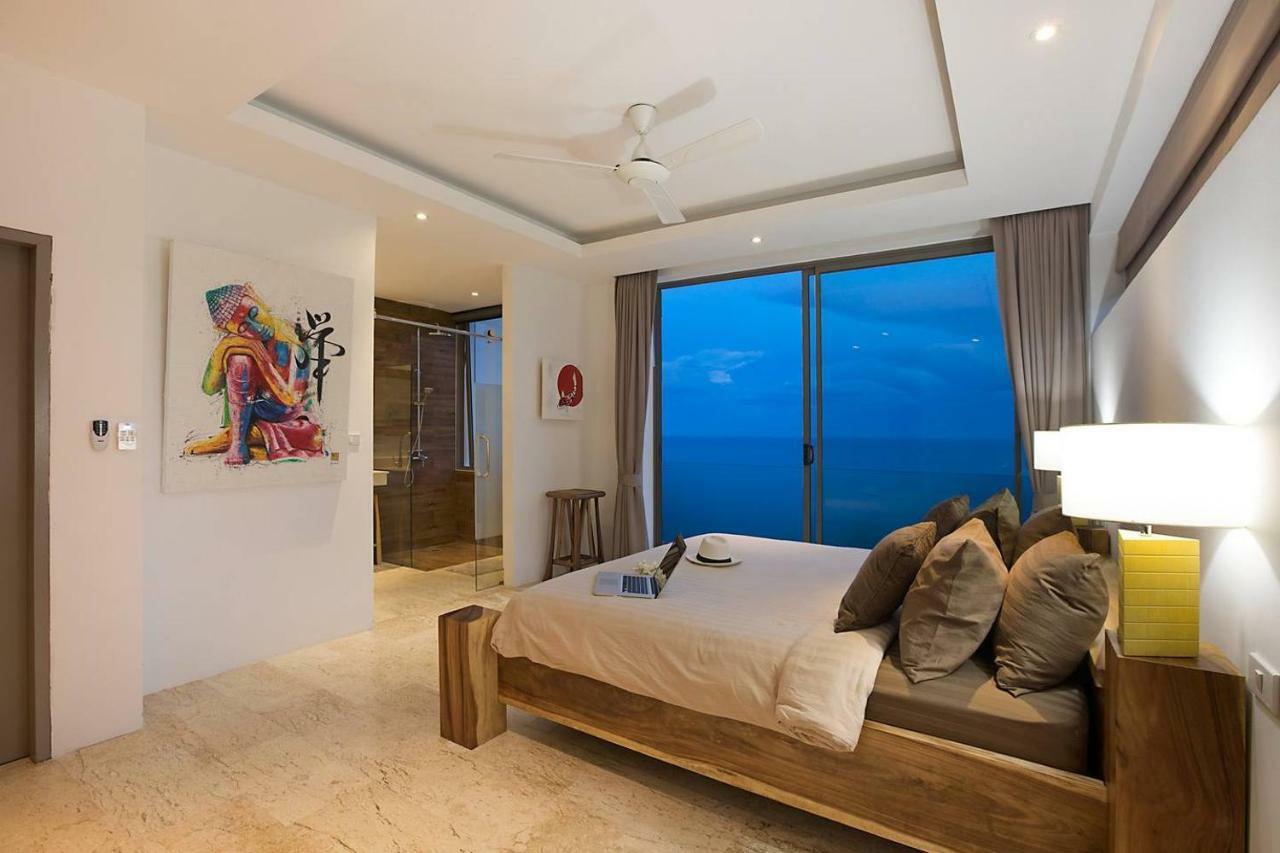 Luxury Seaview Villa -Double Infinity Pools-20 Persons Chaweng  Bagian luar foto