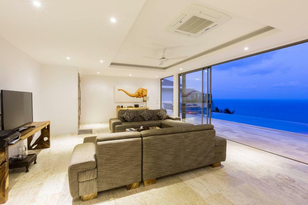 Luxury Seaview Villa -Double Infinity Pools-20 Persons Chaweng  Bagian luar foto