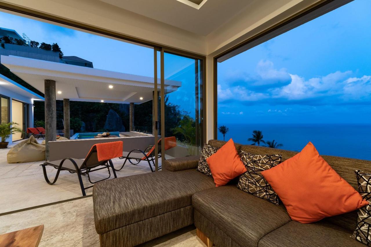 Luxury Seaview Villa -Double Infinity Pools-20 Persons Chaweng  Bagian luar foto
