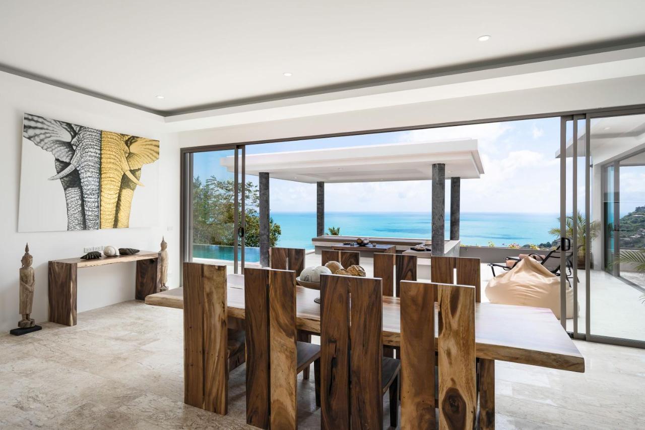 Luxury Seaview Villa -Double Infinity Pools-20 Persons Chaweng  Bagian luar foto
