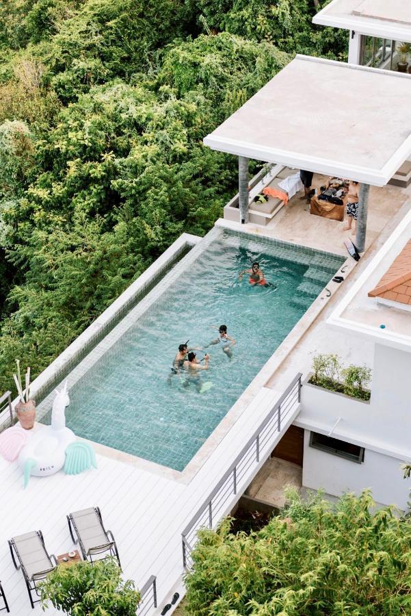 Luxury Seaview Villa -Double Infinity Pools-20 Persons Chaweng  Bagian luar foto