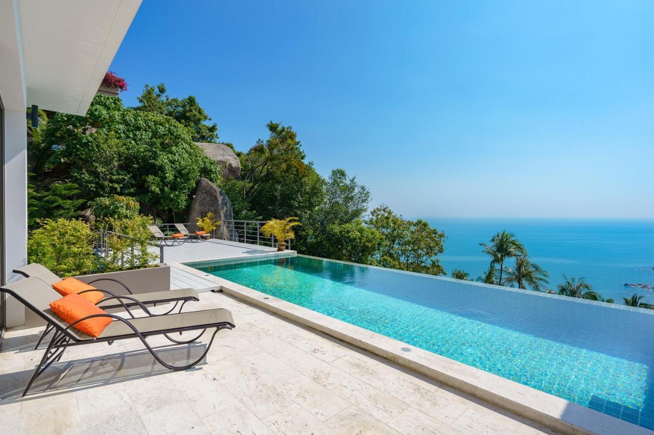 Luxury Seaview Villa -Double Infinity Pools-20 Persons Chaweng  Bagian luar foto