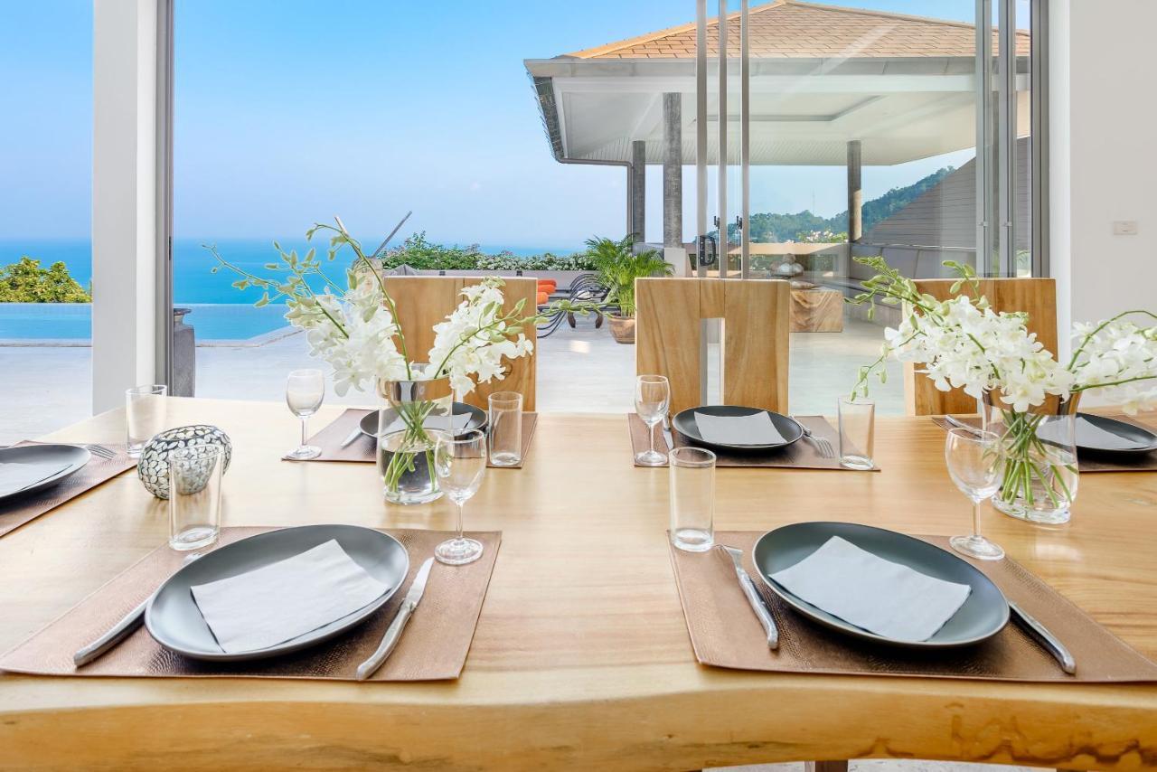 Luxury Seaview Villa -Double Infinity Pools-20 Persons Chaweng  Bagian luar foto