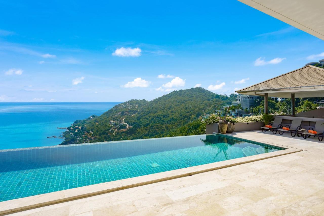 Luxury Seaview Villa -Double Infinity Pools-20 Persons Chaweng  Bagian luar foto