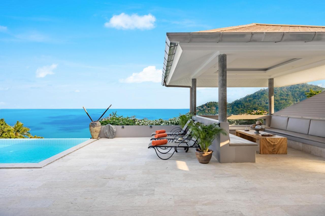 Luxury Seaview Villa -Double Infinity Pools-20 Persons Chaweng  Bagian luar foto