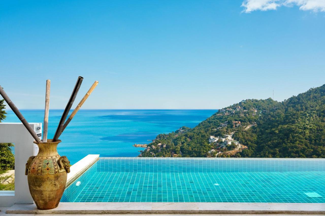 Luxury Seaview Villa -Double Infinity Pools-20 Persons Chaweng  Bagian luar foto