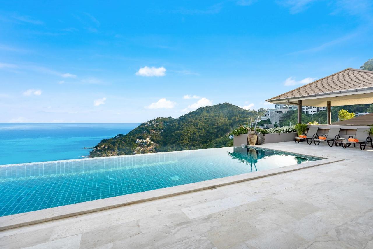 Luxury Seaview Villa -Double Infinity Pools-20 Persons Chaweng  Bagian luar foto